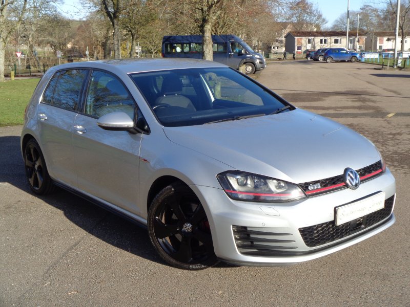 Silver Volkswagen Golf GTi 2.0TSi 5Dr DSG NAV AUTOMATIC