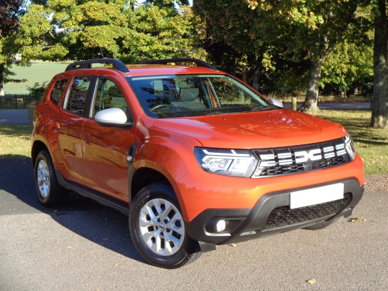 Orange Dacia Duster 1.5 Blue dCi Expression 4WD 5-Door